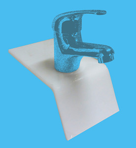 Soporte para Grifo Monomando de Lavabo/Bidé/Lavamanos - Product Image 1