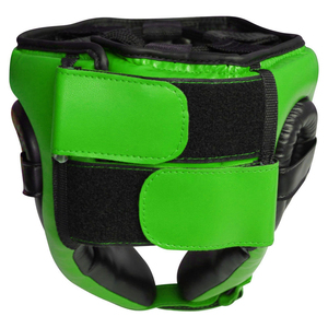 Casque de protection de tête de boxe de qualité supérieure ajustement réglable conception respirante matériau en PU résistant à l'usure à la déchirure Absorption des chocs pour Martial - Product Image 2