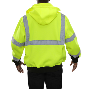 แจ็กเก็ตชุดทำงานสำหรับผู้ชายเสื้อแจ็กเก็ตเซฟตี้สะท้อนแสงสำหรับฤดูหนาว - Product Image 2