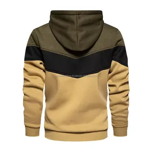 Sweat à capuche surdimensionné personnalisé lavé à l'acide pour hommes High Street Series Winter Old Sweater avec tissu épais - Product Image 3