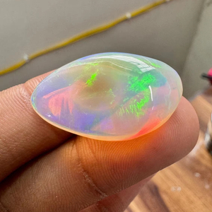 Ópalo Etíope, Corte Corazón, Lote de Gemas Sueltas de Tamaño Mixto para Joyería, Tamaño Calibrado 31.27x19.19x7 mm - Product Image 3