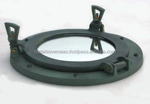 Miroir mural moderne en laiton de qualité supérieure, hublot de bateau, décoration maritime - Product Image 3