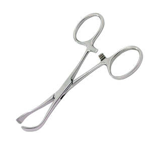 Pinza para Toallas Médica de Acero Inoxidable Lorna (Edna) Manual de 11 cm, Sin Perforación, Certificación CE Clase I para Hospital, de SurgiRight - Product Image 4
