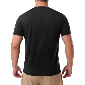 เสื้อยืดผู้ชายคุณภาพดีที่สุด ผลิตจากผ้าฝ้าย 100% เสื้อยืดแขนสั้นผู้ชายขายดี คุณภาพสูง โพสต์โดย Dress Sports - Product Image 3