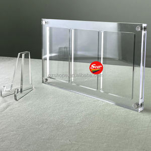 SHP In Offerta Speciale Espositore Trasparente in Acrilico per 3 Carte Stile BGS CGC per Carte Collezionabili Pokémon-Pikachu Topps Chrome Pokémon TV Spectra #25 PSA 10 - Product Image 3