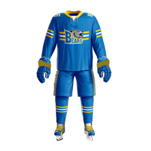 Conjunto de Uniforme de Hockey sobre Hielo Personalizado, Transpirable, de Manga Larga, con Impresión Digital, para Entrenamiento y Partidos - Product Image 4