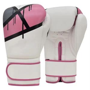 Venta caliente transpirable 12oz 10oz accesorios de entrenamiento fuerza entrenamiento duradero boxeo guantes de dedo completo - Product Image 1