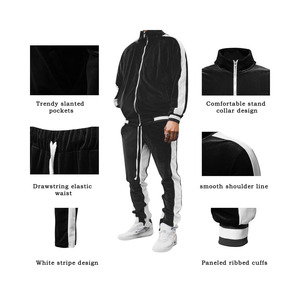 Custom Designs Streetwear <b>Embroidery</b> Hoodies High Waist Jogger <b>Sets</b> Sweatpants Breathable Casual OEM Service Tracksuits <b>Set</b> - Product Image 6
