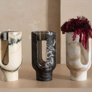 Jarrón de Flores de Mármol de Diseño de Fabricante Confiable para Decoración de Interiores con Acabado Liso y Atractivo Visual Premium - Product Image 6
