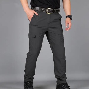 Pantalon d'extérieur à séchage rapide Pantalon de randonnée DWR à haute élasticité résistant à l'usure Cordura pour hommes - Product Image 4