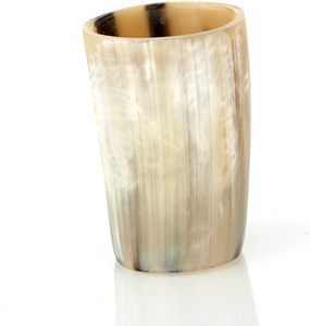Corne à boire viking en corne de buffle de haute qualité, verre, mug à bière, avec bord en laiton, utilisation de l'eau, prix bas - Product Image 2