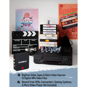 ซาวด์บีสต์ ®   เครื่องแปลงวิดีโอเป็นดิจิทัล บันทึกวิดีโอและเสียงจาก VCR, เทป VHS, AV, RCA, Hi8, กล้องวิดีโอ, DVD, ระบบเกม - Product Image 3