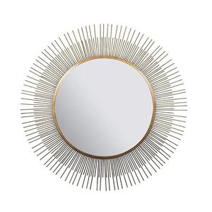 Custom made Metal wall <b>mirrors</b> Designer Use For Home And Hotel Decorative <b>Gold</b> Finished Wall <b>Mirrors</b> - Product Image 3