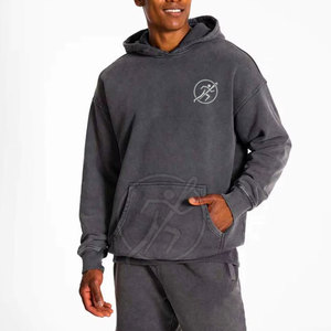 Top Material Made In Pakistan Hombres Slim Fit Sudadera con capucha y conjunto corto Manga larga Sudadera con capucha y pantalones cortos Conjunto para venta en línea - Product Image 3