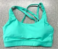 Nouveau soutien-gorge de sport yoga à dos serré, sensation seconde peau, tricoté, sexy, doux, en U, pour femme, grandes tailles, écologique, séchage rapide