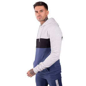 Sweat à capuche en molleton pour homme, style streetwear décontracté, 100% coton, à carreaux, impression de logo personnalisée, imperméable et respirant - Product Image 5