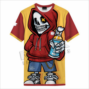 Camiseta estampada de manga corta para hombre Camisetas personalizables de cuello redondo para hombre Camisetas para hombre al por mayor - Product Image 1