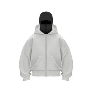 Nouveauté 2026 – Cagoule à fermeture éclair personnalisable avec logo – Sweat à capuche streetwear homme de haute qualité pour l'extérieur en hiver - Product Image 5