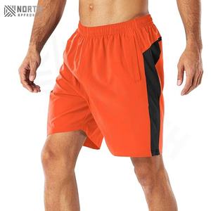 Shorts de course pour hommes avec poche, tissu respirant à séchage rapide, pour la salle de sport, entraînement, style décontracté, vente en gros de shorts d'été pour hommes - Product Image 1