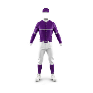 Fournisseur direct d'usine, uniforme de baseball, prix de gros, vêtements d'équipe, uniforme de baseball confortable pour adultes, service OEM ODM - Product Image 5