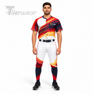 Uniformes de Béisbol Transpirables de Alta Calidad Personalizados 2026, Ropa Deportiva de Nuevo Diseño con Impresión Personalizada - Product Image 1