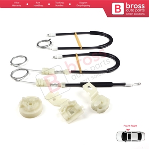 Kit de réparation de lève-vitre électrique avant droit BWR846 pour Primera P12 WP12 2001-2008 4/5 portes 80770AV601 - Product Image 4