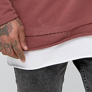 เสื้อฮู้ดมีกุ๊นสำหรับผู้ชายดีไซน์แนวสตรีทเสื้อมีฮู้ดคอปกแบบลายพื้นสำหรับฤดูหนาว - Product Image 4