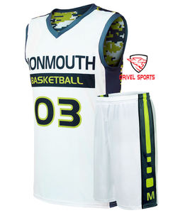 Uniforme de Baloncesto de Diseño Personalizado de Alta Calidad, Camiseta de Baloncesto - Product Image 2