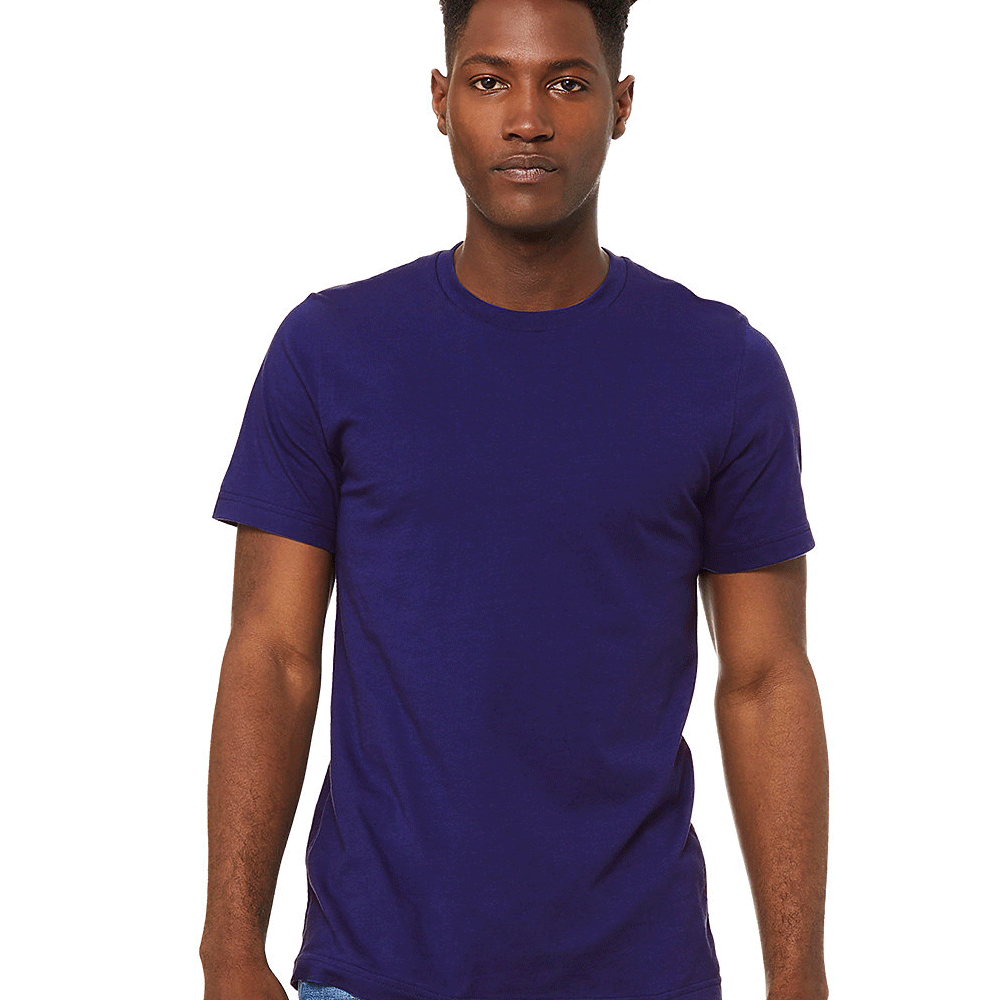 Bella Canvas Solid Color T Shirts Soft Style Cotton Short Sleeve T-Shirt