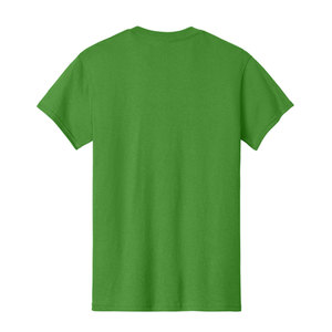 Impression personnalisée col rond T-shirt en coton biologique pour hommes vêtements d'été pur coton anti-sueur infroissable T-shirts pour hommes - Product Image 2