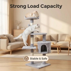Bestseller: Albero per Gatti Multi-livello, Adatto a Gatti di Tutte le Taglie - Product Image 3