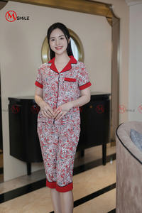 Taille S à XXL Cold Silk vêtements de maison pour femmes de haute qualité ensemble pyjama style luxe sensation confortable pour le porteur - Product Image 4