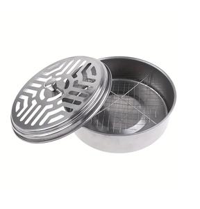 ที่เผาเครื่องหอมคุณภาพสูงกล่องกลมที่จับม้วนยุงที่ทำด้วยมือสำหรับบ้านในบ้านห้องนั่งเล่นที่ใช้ - Product Image 2