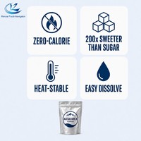 Acesulfame K en poudre de qualité alimentaire E950, édulcorant haute intensité, additif cristallin blanc pour boissons, boulangerie et confiserie