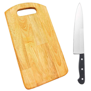 Grand bloc à découper de cuisine en bambou biologique de haute qualité planche à découper en bois pour hôtels Restaurants - Product Image 5