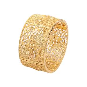 Wholesale 14K 18K 24K Gold Plated Forming Openable <b>Kada</b>, Fashion <b>Kada</b> Bangle, Brass <b>Kada</b> Bangle Gold Filled Jewelry Oro Joyeria. - Product Image 1