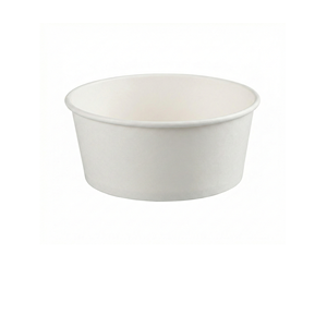 Bols à soupe jetables blancs de 8 oz pour servir des soupes, des boissons et plus encore - Product Image 1