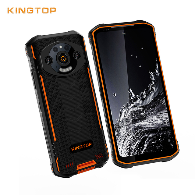 Original 5G Waterproof IP68 Smartphone  65W Fast Charging 9600mAh Battery 6.78inch 6GB+128GB Android 12 Rugged Mobile Phone