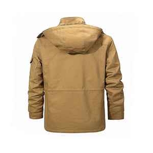 Supplier <b>Men's</b> Professional <b>Soft</b> <b>Shell</b> <b>Jacket</b> Stand Collar Lightweight Anti-shrink Wholesale Price - Product Image 2