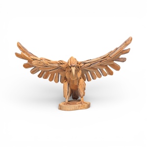Mesa Artesanal de Madera de Teca Eagle Java con Diseño Rústico Hecha a Mano para Bodas y Aniversarios de Indonesia - Product Image 1