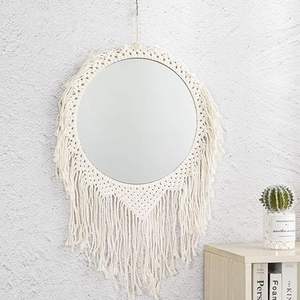 Espejo de cuerda de calidad duradera recién llegado para fines decorativos interiores disponible en forma y tamaño personalizados - Product Image 5