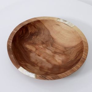 ชามสลัดควายฮอร์นงานหัตถกรรมถั่วทำมือดีไซน์ใหม่สำหรับผู้ผลิตขายส่ง - Product Image 5