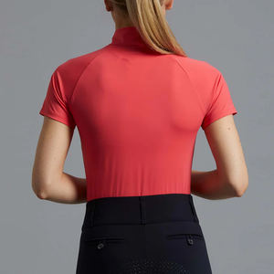 Camiseta Deportiva Elástica de Manga Corta para Mujer, Ropa Cómoda para Montar a Caballo - Product Image 6