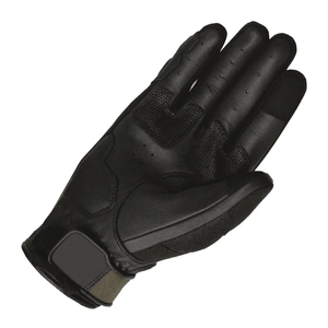 Sand Black Goat Leather & Mesh Motorbike Gloves Motorcycle Auto Racing Wear Sand Genuine Leather Gloves For Men - Product Image 6