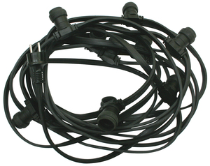 20m. Guirlande extérieure avec 20 douilles E27 IP65 (Electro DH 79.610/20) - Product Image 1