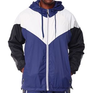 Conjunto Deportivo de Chaqueta Cortavientos Transpirable de Nailon de 2 Piezas y Pantalones Deportivos para Hombre con Logotipo Personalizado - Product Image 6