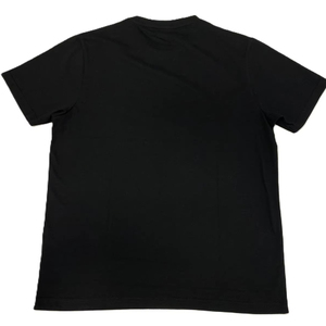 เสื้อยืดผู้ชายผ้าคอตตอนถักสีดำ100% สีและขนาดที่กำหนดเองเป็นมิตรกับสิ่งแวดล้อม - Product Image 4