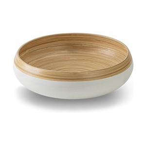 Artículos calientes Ensalada de bambú Cuenco para servir Vajilla Cuencos de bambú hilados Vajilla al por mayor hecha en Vietnam - Product Image 1