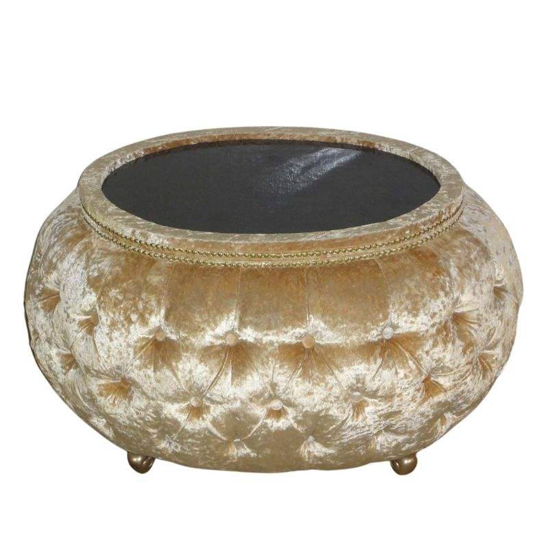 กำมะหยี่บดสีเหลือง