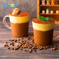 SIGNWIN - Poudre instantanée 3-en-1 Tiramisu, Café et Bubble Tea, saveur Chocolat & Café, sachet de 1 kg, rapport 1:8